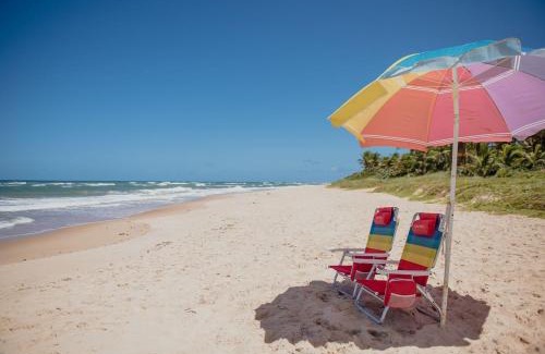 Jenipabu Apartment | Flat Guarajuba Beira da Praia pé na areia