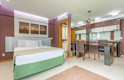 Setor Hoteleiro Norte Apartment | Flat III em Saint Morizt Hotel - Vista Esplanada