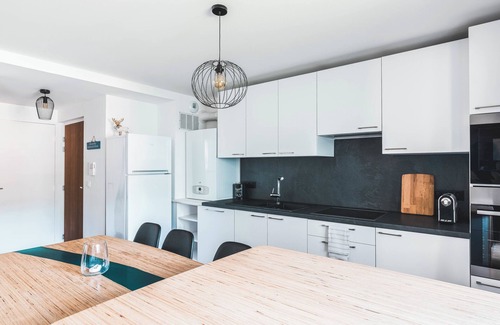 Praz-sur-Arly Apartment | Flat le Renne Blanc - In the center of Praz-sur-Arly