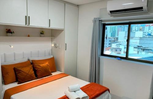 Centro Apartment | Flat Maria Apê um charme bem no Centro de JF- Ar Cond - Garagem WiFi