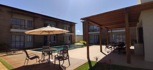 Caueira Apartment | Flat Praia da Caueira - Flat com piscina a 100m da praia