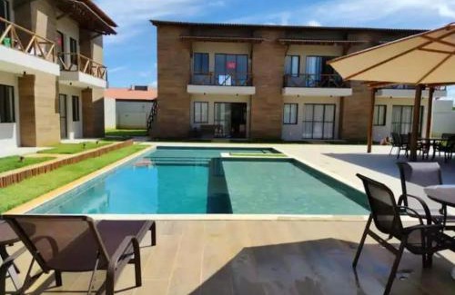Caueira Apartment | Flat Praia da Caueira - Flat com piscina a 100m da praia