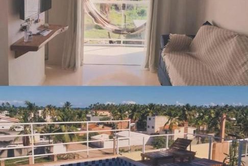 Ponta do Mangue Apartment | Flat Recanto do Mar - Maragogi AL