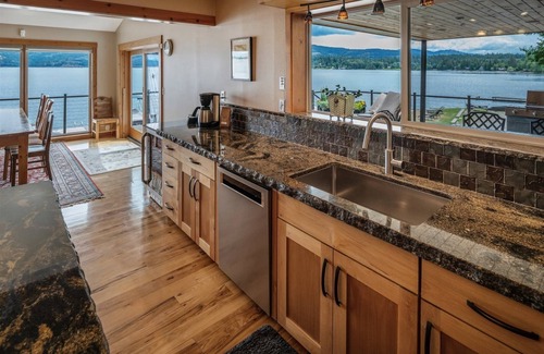 Sandpoint House | Flat Waterfront Family Home | 5 Bed, 4 Bath