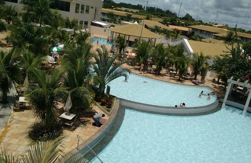 Jardim Paraiso House | Flat with water park with 12 pools, including one with waves