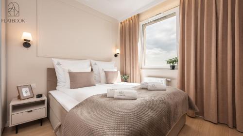 Nowy Port Apartment | Flatbook - Seaside Apartments Nowa Letnica with a Rooftop Viewing Terrace & Gym