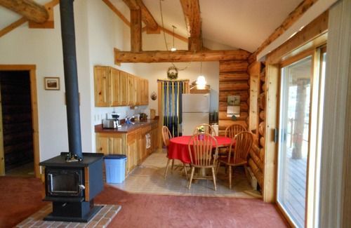Angel Point Cabin | FLATHEAD 'On The Lake' Custom Log Cabin…. Reserve for your Montana Adventure!
