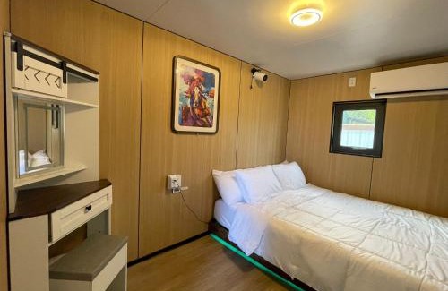 Muldoon Hotel | Flatonia Glamping Retreat - Getaway Resort - 2Bedrooms, 2 Queen Beds