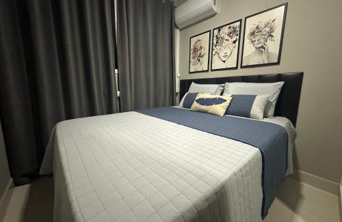 Patrimonio Apartment | Flats Praia Uberlandia - Apt próximo ao Praia Clube - Area de lazer com Portaria 24 horas, piscina, academia, brinquedoteca, churrasqueira e áreas verdes para caminhadas