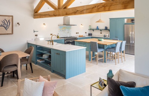 Deepdale Cottage | Flint Cottage by Big Skies Cottage. Luxury Single Storey, Sleeps 10, Coastal.
