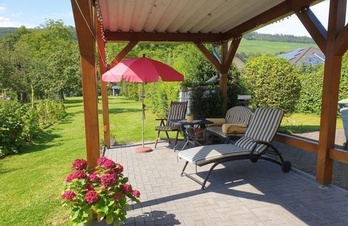 Maring-Noviand Apartment | Floor with 2 double rooms and shower - Guest room in Liesertal