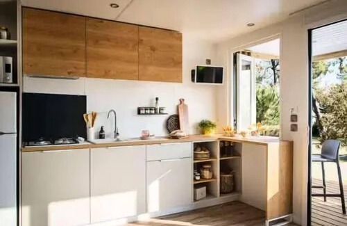 La Romieu House | Florence Campsite * - Panoramic 3-room mobile home for 6 people with air-conditioning