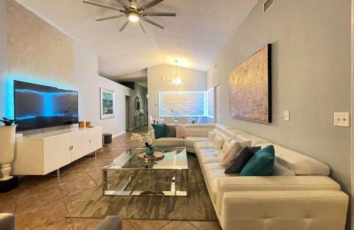 Clear Creek House | Florida Disney Star Wars Villa, Poolside Cinema