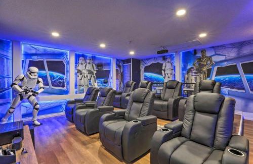 Clear Creek House | Florida Disney Star Wars Villa, Poolside Cinema