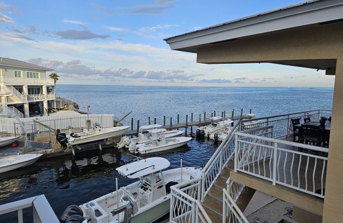 Blue Waters House | Florida Keys Ocean Front Ocean Views On Deep Water Canal