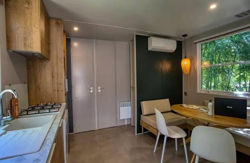 Saint-Vincent-de-Cosse House | Flower Camping Le Tiradou * - Mobil-Home Standard 27,50m2 (2 bedrooms) + covered terrace 11m2 4 people