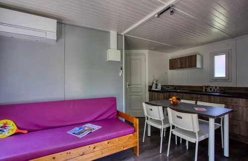 Saint-Vincent-de-Cosse Ski Chalet | Flower Camping Le Tiradou * - Premium chalet 34-38m2 (2 bedrooms) including terrace 7m2 4 people