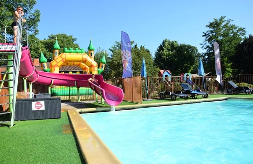 Rieux-de-Pelleport House | Flower Camping LES MIJEANNES * - Mobile home Comfort 29m2 2 bedrooms + TV 4 people