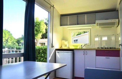 Rieux-de-Pelleport House | Flower Camping LES MIJEANNES * - Mobile home Standard 20m2 - 1 bedroom 2 people