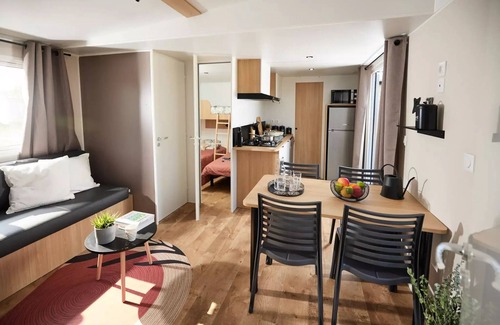 Granges-Aumontzey House | Flower Camping LA STENIOLE * - Grand Confort mobile home - 2 bedrooms for 4 people
