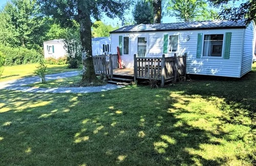 Verruyes House | Flower Camping Côté Lac * - Mobile home 3 bedrooms Relax Comfort 32m2 Terrace 15m2 + TV 6 persons