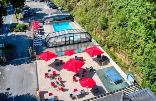 Treignac House | Flower Camping La Plage * - Mobil home Standard 31m2 (3 bedrooms) + TV + integrated terrace covered with 9m2 6 people