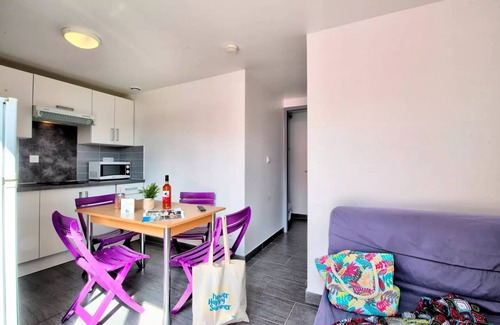 Loix Villa | Flower Camping Les Ilates * - Maisonette CONFORT 31m2 (2 bedrooms) with TV and terrace 4 persons