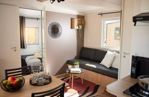 Loix House | Flower Camping Les Ilates * - NEW 2025: Homeflower PREMIUM PLUS 29m2 (2 bedrooms) + beds made on arrival and cleaning 5 people