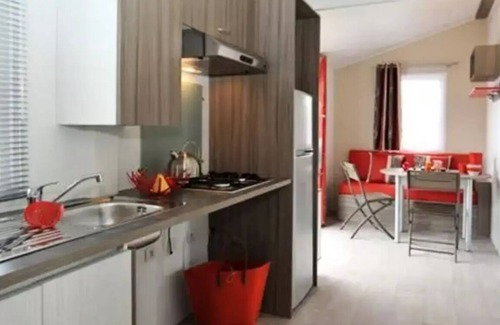 Brehemont House | Flower Camping Loire et Châteaux * - Mobile home Standard 3 Rooms 4 People Adapted for people with reduced mobility