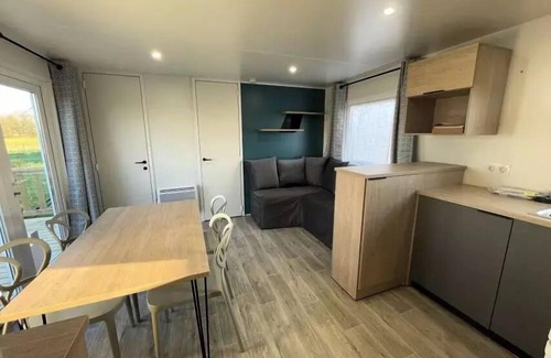 Brehemont House | Flower Camping Loire et Châteaux * - Mobile Home Comfort 35M2 (3 bedrooms-6 people) + covered terrace for 6 people