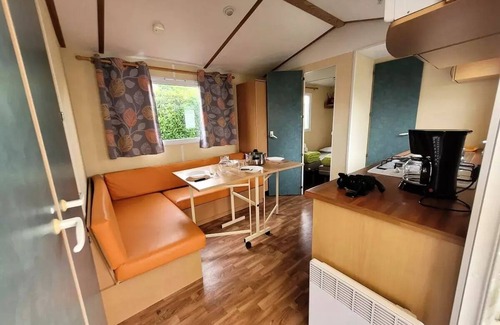Saint Nazaire sur Charente House | Flower Camping L'Abri-Côtier * - Mobilehome Smally 21m2 STANDARD - 2 bedrooms + covered terrace (without TV) 4 people