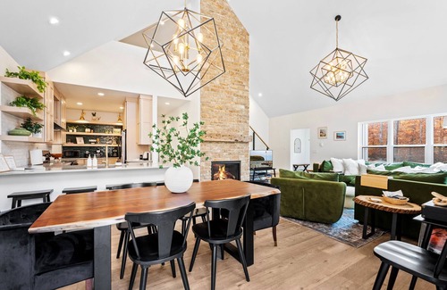 Gills Rock House | Folklore Woods-Modern, Accessible, and Wooded Ellison Bay Retreat with Fireplace, BBQ and More!