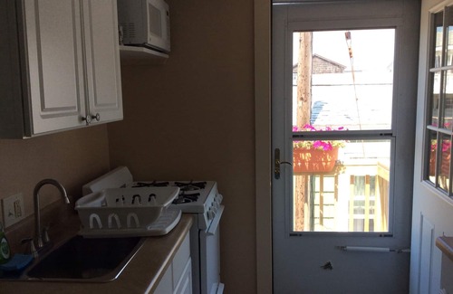 Salisbury Beach Apartment | Footsteps to the Beach no crossing the street.