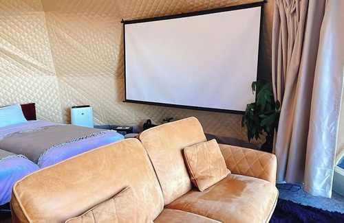 Futo Cabin | For 4 people Premium Dome 6m Tent F with shower/Ito Shizuoka