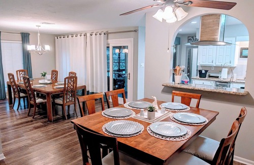 April Sound House | For family/friends fun with Smart TVs, Cook's Kitchen, Patio, & Lake Access