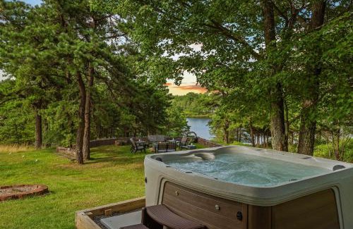 Long Pond House | For Lake Sake by AvantStay Lakefront Hot Tub View