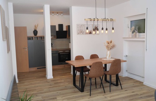 Oberelbert Apartment | Forellenhof vacation apartment - in the middle of nature