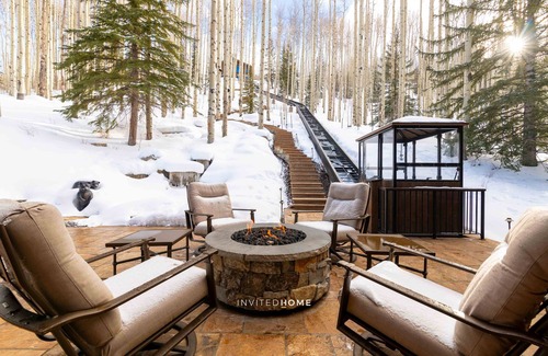 Vail House | Forest Road Home by InvitedHome | Pool, Hot Tub, Funicular to Chalet, Hike, Bike