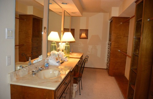 Mount Ida Condo | Forest view, log-sided two bedroom, two bath condo on Lake Ouachita. by RedAwning