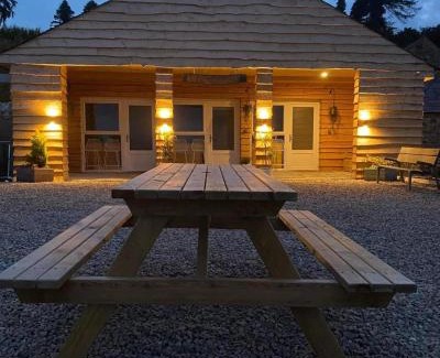 Loughinisland House | Forestview Cabin No 1 - cosy cabin stay