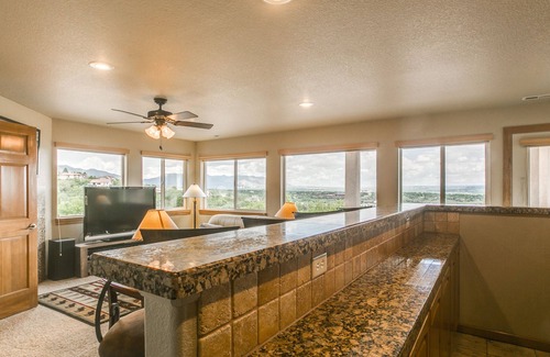 Southwest Colorado Springs Apartment | Forever views from every window.overlooking entire city and mountain ranges
