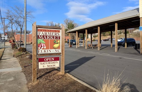 Jonesville Condo | Former city jail! Just a block from restaurants, shops, trails and more!