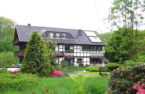 Schladern House | Former. Mill. Vacation home in an idyllic secluded location. Family-friendly, close to nature.