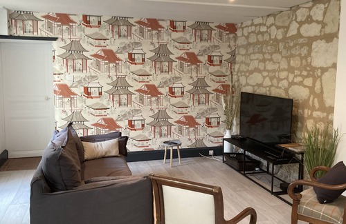 Benais House | Former presbytery with garden in the heart of the vineyards