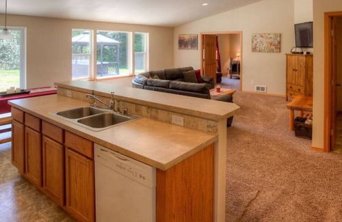 Raymond House | Four Bedroom Home with Hot Tub and Views