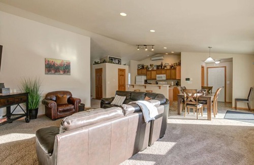 Raymond House | Four Bedroom Home with Hot Tub and Views