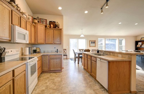 Raymond House | Four Bedroom Home with Hot Tub and Views