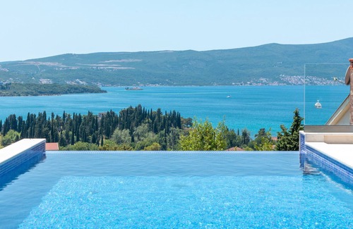 Tivat Villa | Four - Bedroom Villa with Sea View and Private Pool