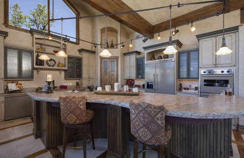 The Highlands House | Four master suites, VIEWS! Hot tub, private ski SHUTTLE, sprawling entertaining areas!