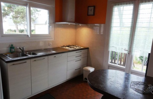 Saint-Martin de Brehal Cottage | Charming Villa Steps from Sandy Beach – 2 Bedrooms, Terrace, and Private Garden